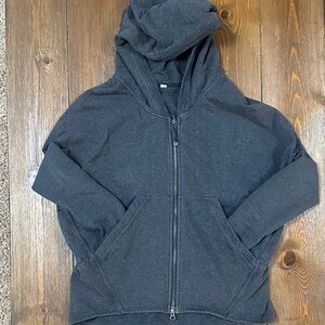 Lululemon Dark Gray Zip-Up Hoodie